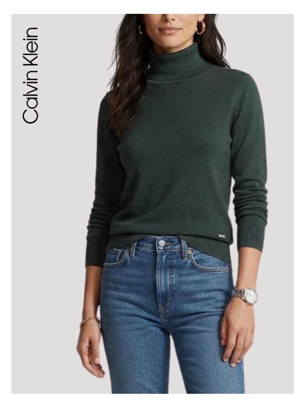 ♠️ Sweater • Great
Calvin Klein Classic Knit Turtleneck